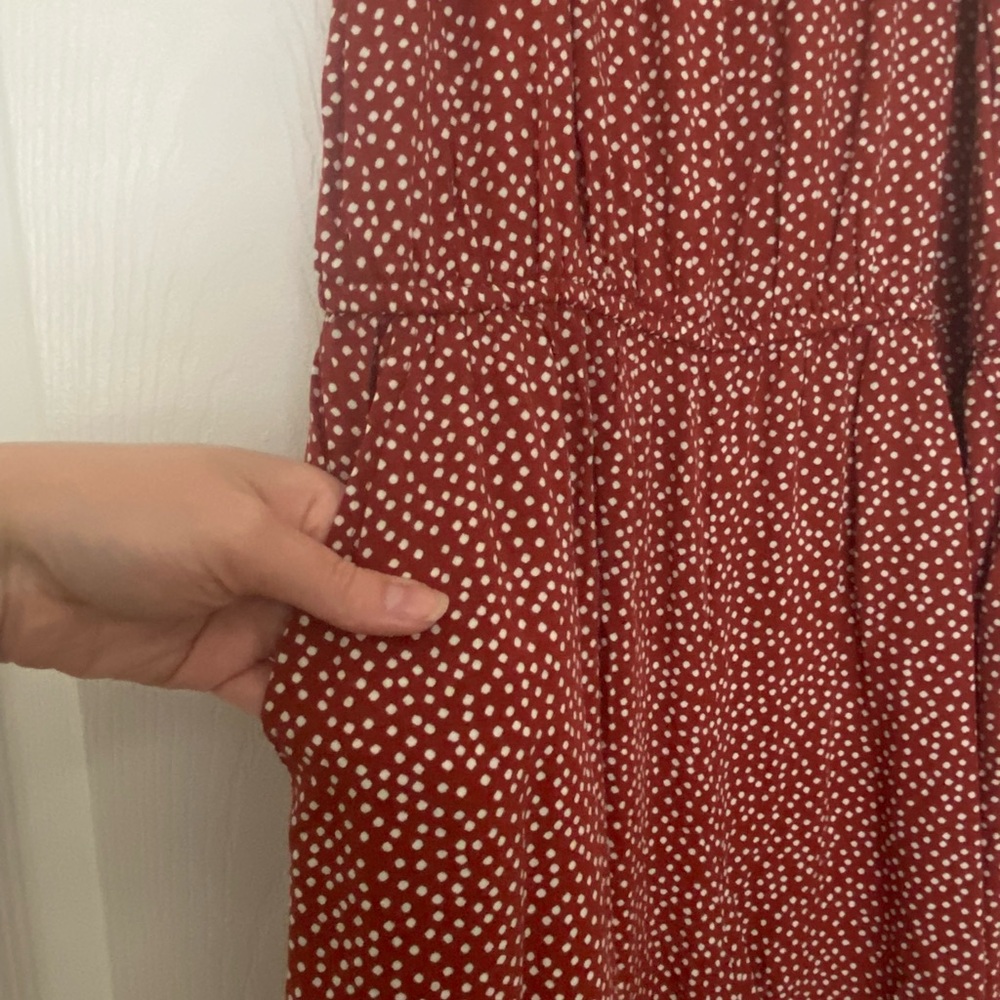 Old Navy Women’s Romper | Medium | Rust Orange - Picture 3 of 6